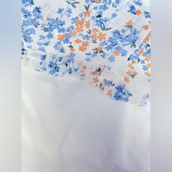 🚨CLEARANCE 0124-16M Shein Floral Print Flutter Sleeve Ruffle Dress (MC-02) - Picture 6 of 6
